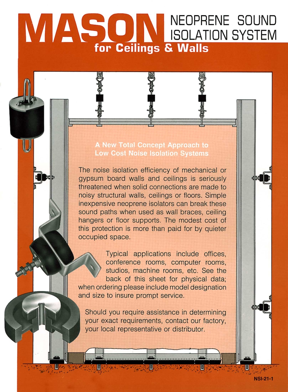 Neprene Isolation Ceiling&wall_Page_1.jpg - Neprene Isolation Ceiling & Wall | https://masonengineering-thailand.com